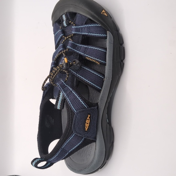 Men's Keen Newport H2 Navy Waterproof Sandals Hiking Shoes Size 8 - Picture 7 of 11